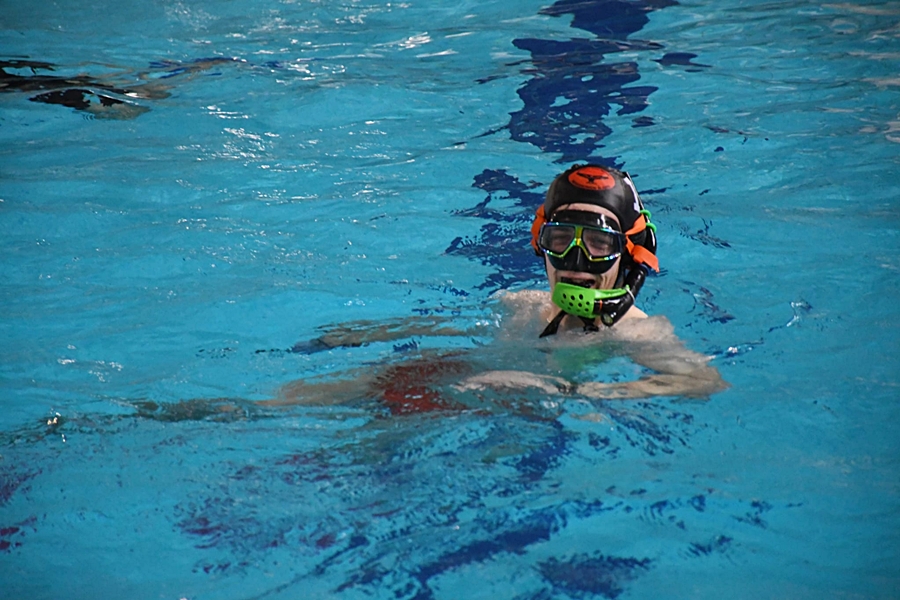 Hokej pod wodą Walenie Siemianowice Śląskie Finał WOŚP w Rudzie Śląskiej 25 I 2026